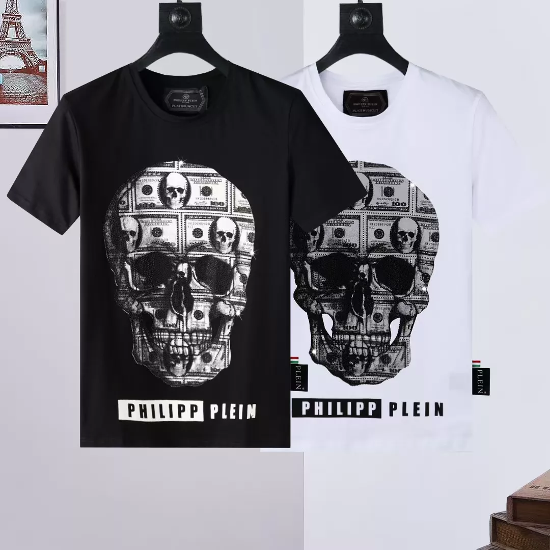 philipp plein pp t-shirt manches courtes pour homme s_1276356:Philipp Plein T-Shirt Outlet1